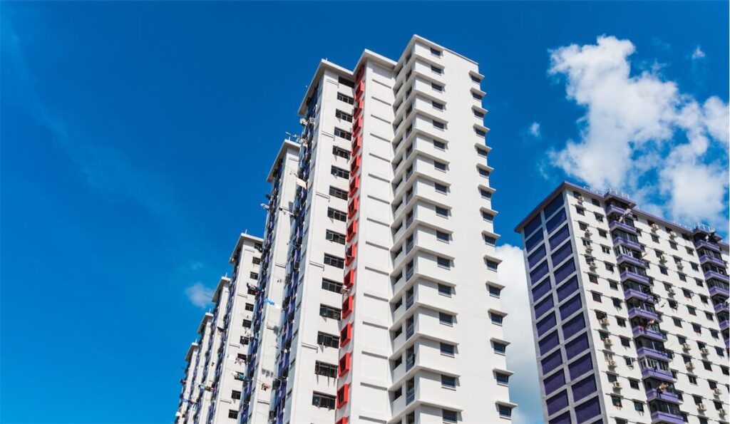 Image of an HDB BTO flat in Singapore
